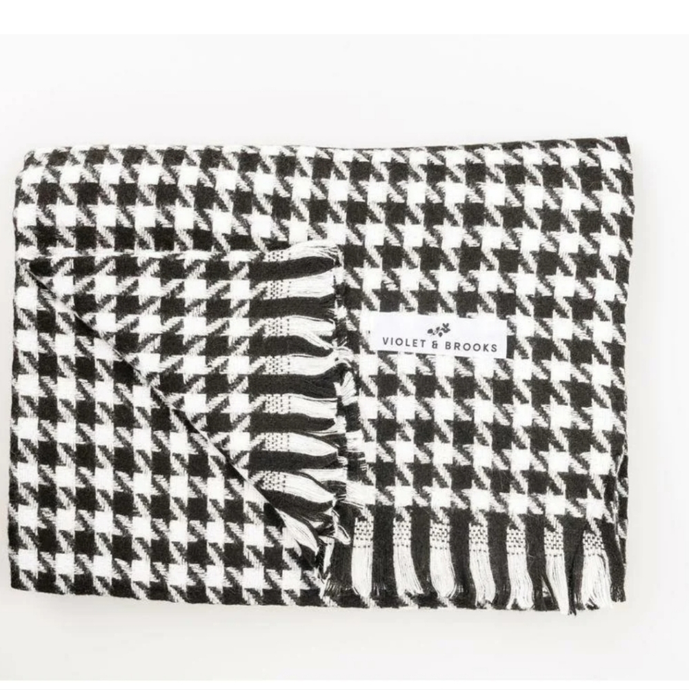 Blair Cashmere wrap. Buffalo plaid